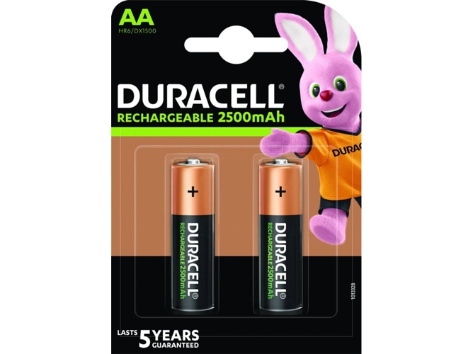 Pilas recargables STAY AA 2400 MAH (2 unidades)