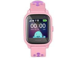 Reloj deportivo LEOTEC Kids Allo GPS Antipérdida (Bluetooth - Resistente al agua - Rosa)