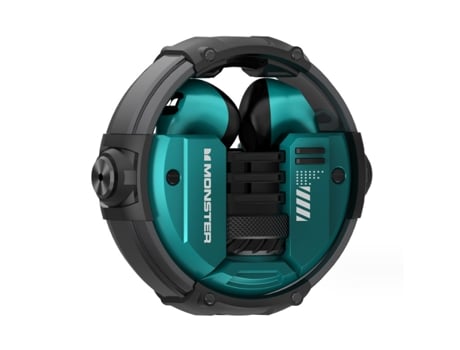 Auriculares Bluetooth MONSTER Xkt10 Green Tws Adecuados para Iphone y Android