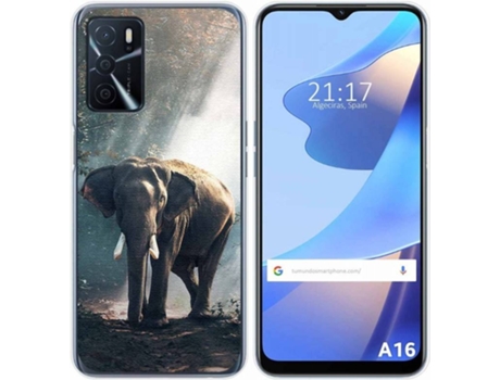 Carcasa Oppo A16 / A16s TUMUNDOSMARTPHONE Elefante Multicolor