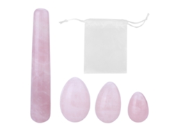 Juego de 4 bastones de masaje para huevos Yoni, ejercicio de Kegel para mujeres KOFIHETY