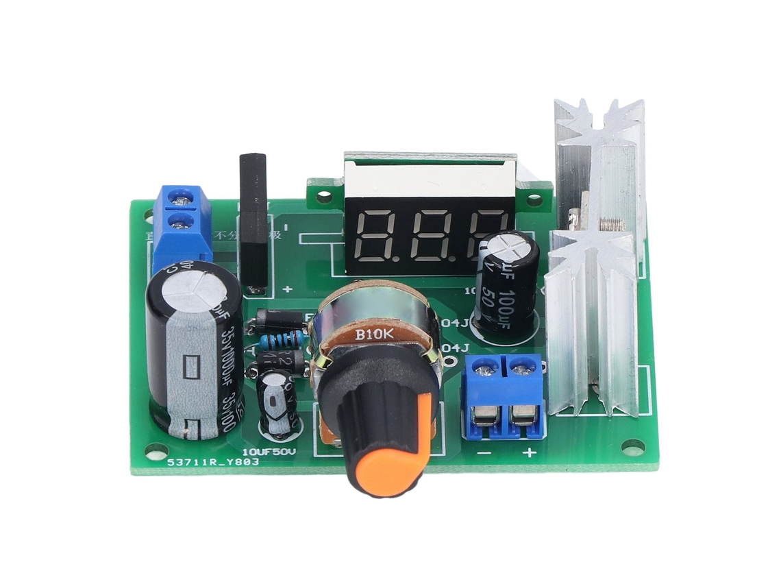 2026-módulo Regulador De Voltaje Ajustable Convertidor Estabilizado 0-30v A 1.25v-28v Placa
