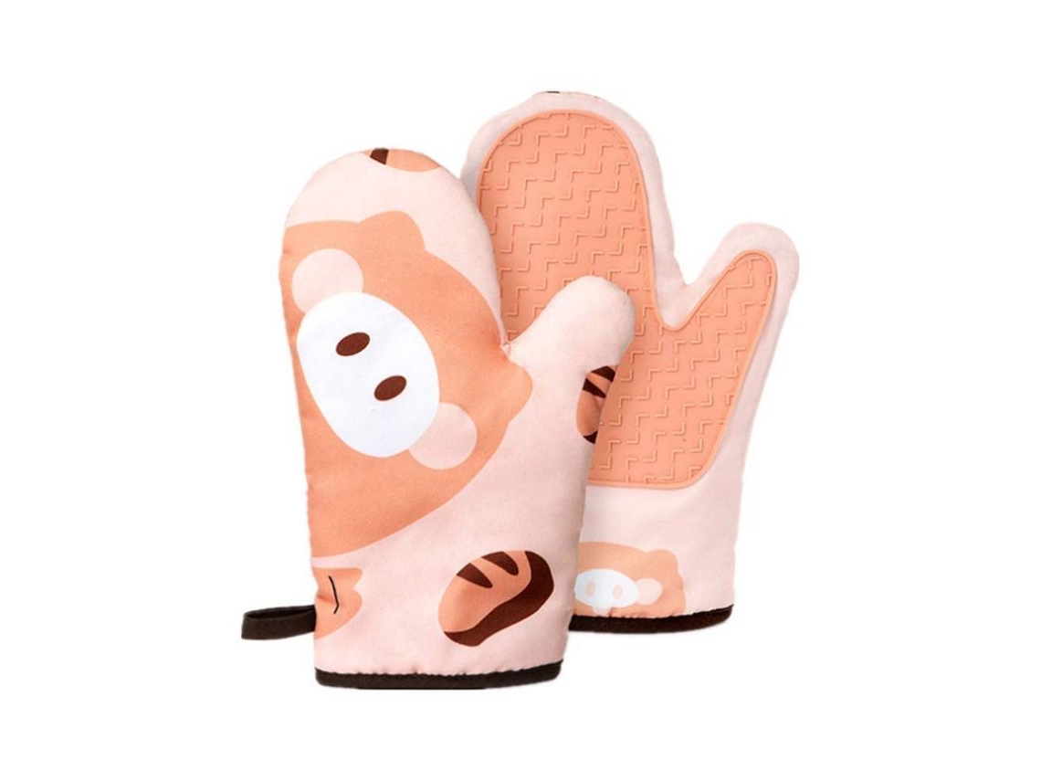 2026da-guantes De Horno Resistentes Al Calor Reforzados Con Diseño Antideslizante De Silicona Para Cocina