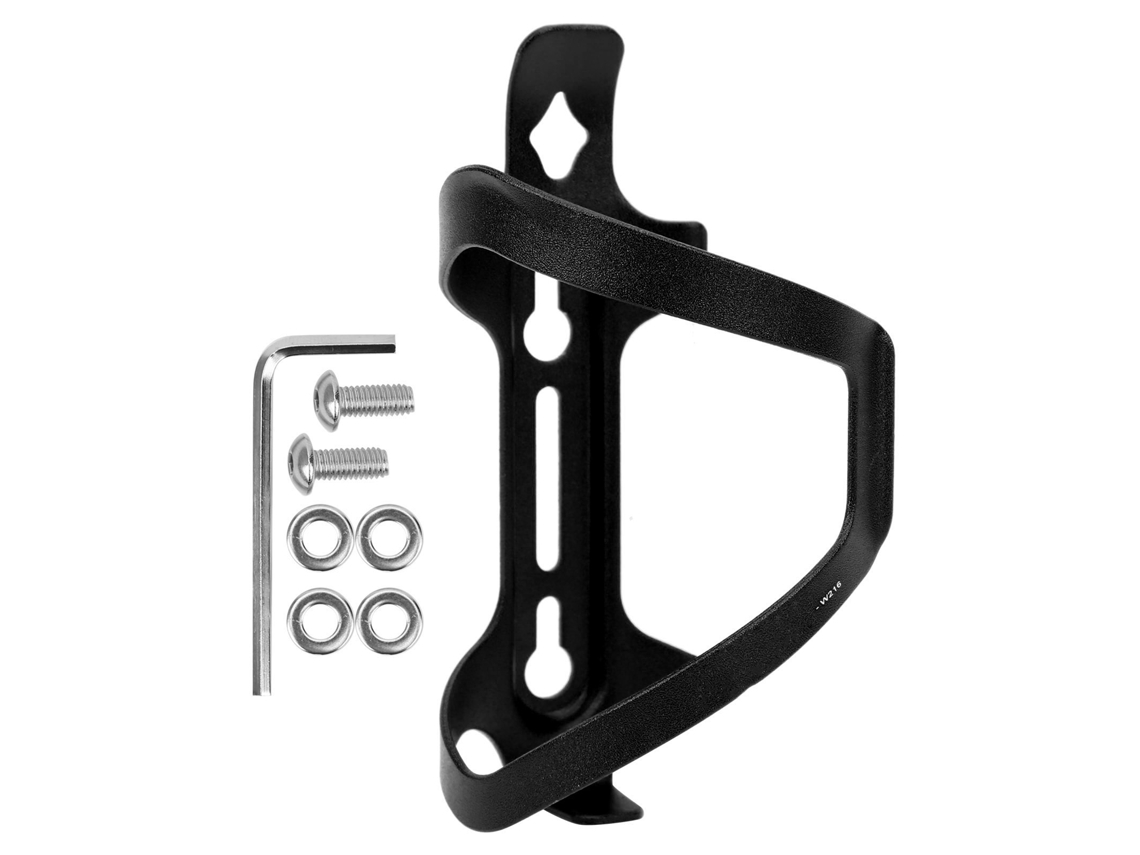 Vlrla-ztto Porta Botellas Para Bicicleta Universal Soporte De Vasos Ligero De Aleación De Aluminio Negro
