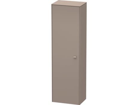 Armario alto DURAVIT Brioso 177,0x52,0x36,0 cm 1 puerta abatible a la izquierda 1 estante de madera 3 estantes de cristal