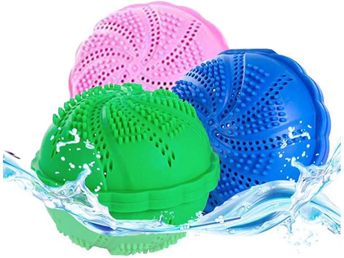 Bola De Lavado Hipoalergénica Sin Detergente, Compatibilidad Universal, Diseño Ecológico, Bolas Biocerámicas Galardonadas Para Un Lavado Más Potente.