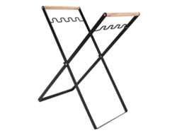 Soporte Para Bolsas De Basura Portátil, Plegable, Resistente Y Duradero, Hierro,
