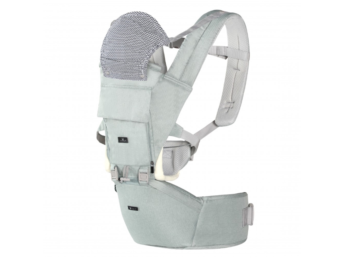 Mochila Porta Bebé MONI Verde Hiedra