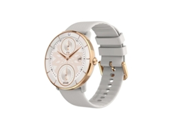 Reloj inteligente con Bluetooth 5.3, pantalla AMOLED de 1.43 pulgadas, dorado, para mujer. Bestvite