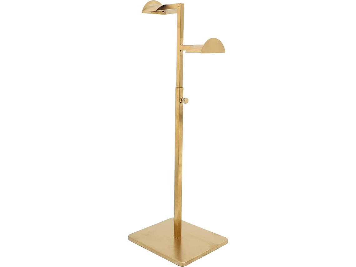 Soporte Ajustable Ahorra Espacio Acero Inoxidable Bolsos Pañuelos Boutiques Probadores Liso