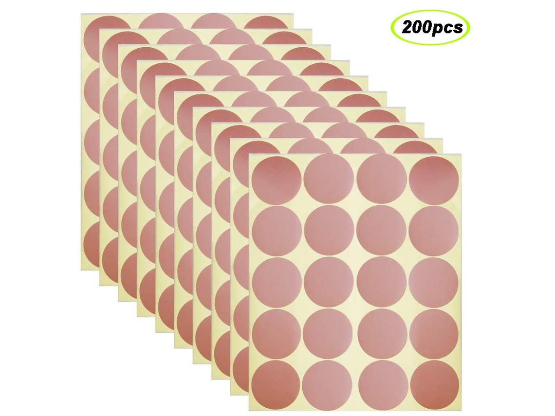 200 Adesivos De Parede De Pontos Redondos Removíveis Diy Decorativos Pvc 5cm