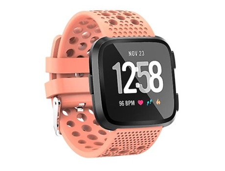 Correa Smartwatch Para Fitbit Versa Naranja VENISYMLIS