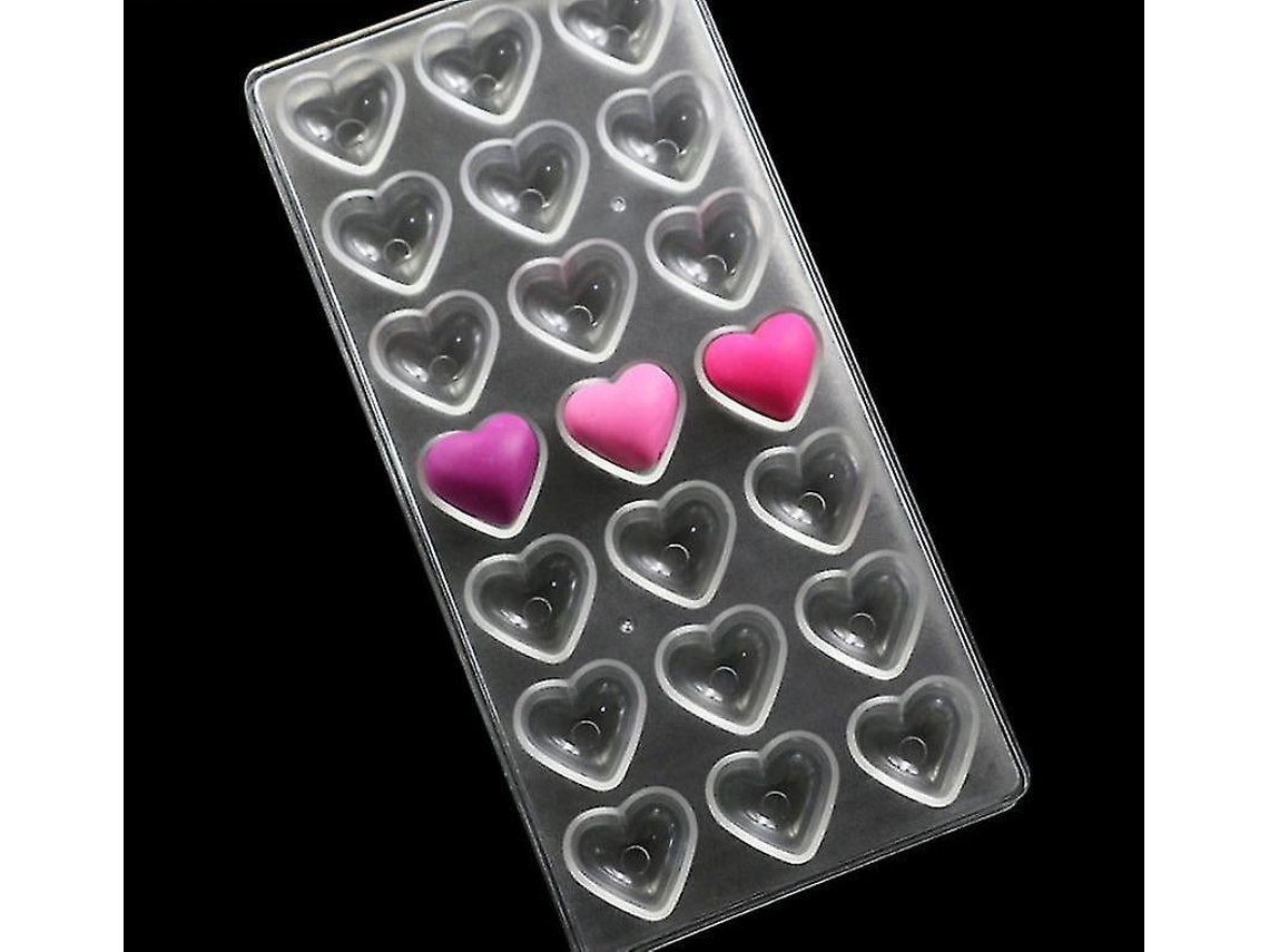 Moldes para galletas, moldes para barras de chocolate 3D, herramientas para chocolate, bandeja de policarbonato, molde Chaberlu