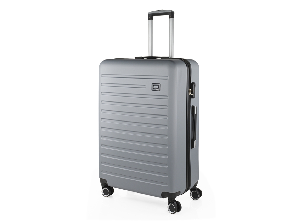 Maleta Abs Grande SKPAT Nantes plata (50X76x28 Cm - 95L)