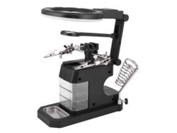 Mesa De Reparación Auxiliar Con Lupa Led Y Estuche De Almacenamiento Para Soldadura Y Reparaciones Te-803