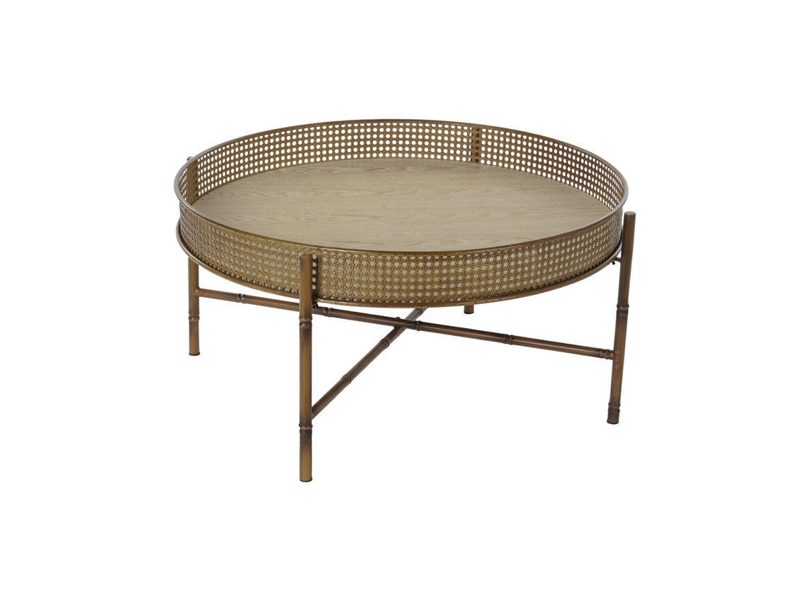 Mesa Centro Metal 80x80x38cm