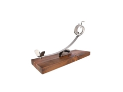 Jamonero Modelo Oscilante Inox/madera