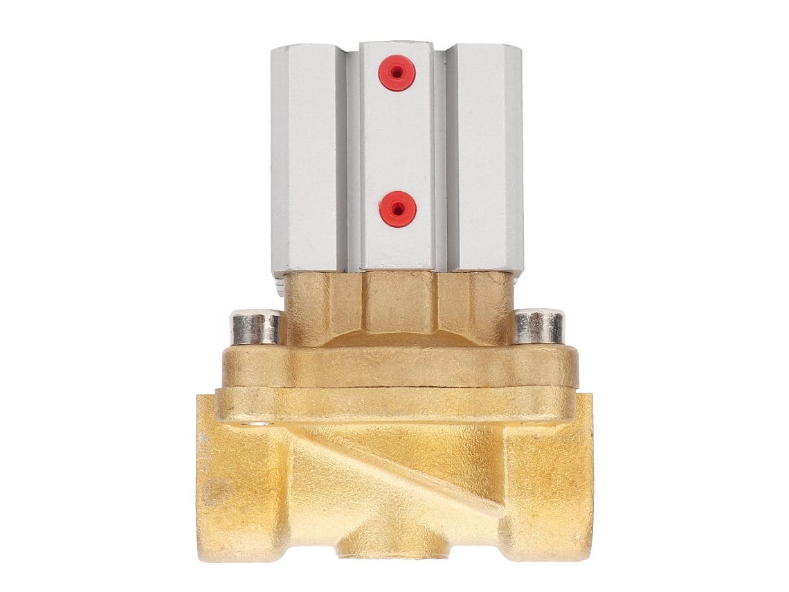 Válvula Solenoide Neumática De Control De Vacío De Latón Con Rosca G 2q160-15/200-20/250-25