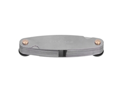 Calibrador De Roscas Métricas Imperiales, Herramienta De Acero Inoxidable Para Medir El Paso De Rosca De 15,5 A 25 Mm.