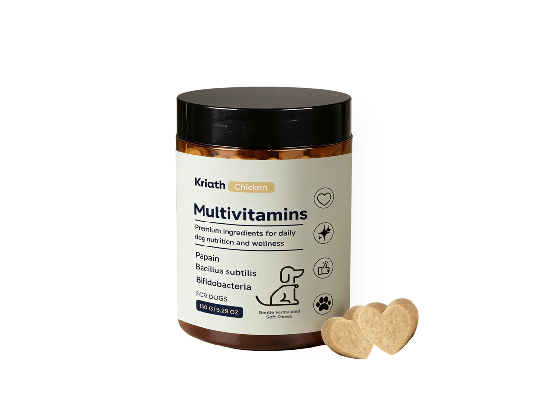 Multivitamínico masticable para perros