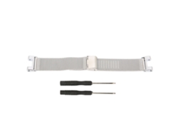 Pulsera De Malla Metálica Para Reloj Inteligente Amazfit Trex Pro, Acero Inoxidable, Plata.