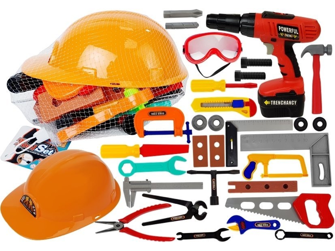 Set De 37 Herramientas Para Niños Pequeños