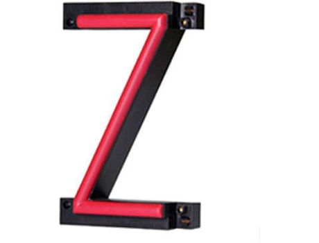 Letra Led GREENICE Neon Z (87mm x 161mm x 38mm)