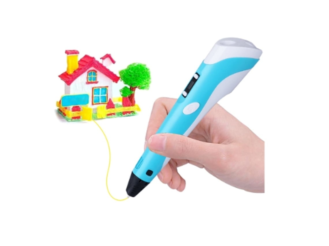 Bolígrafo de impresión 3D, bolígrafo de dibujo 3D con pantalla LCD, bolígrafo para garabatear 3D, el mejor regalo para niños y adultos, regalos de Navidad, bricolaje Gusshious