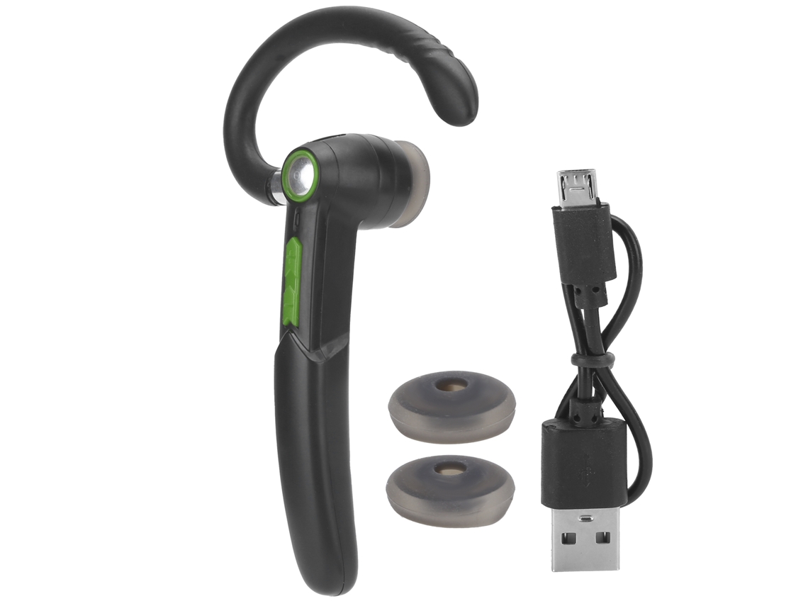 Fone De Ouvido Bluetooth Mono Portátil Com Design Ergonômico E Alta Compatibilidade Verde