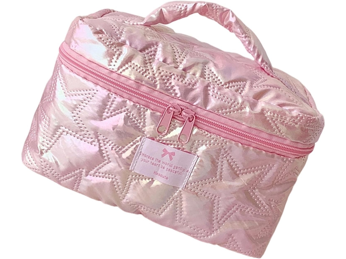 Neceser De Viaje De Tela Impermeable Con Múltiples Compartimentos Para Productos De Cuidado De La Piel.