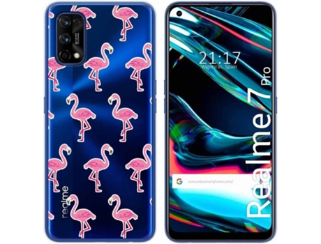 Carcasa Realme 7 Pro TUMUNDOSMARTPHONE Flamenco Multicolor