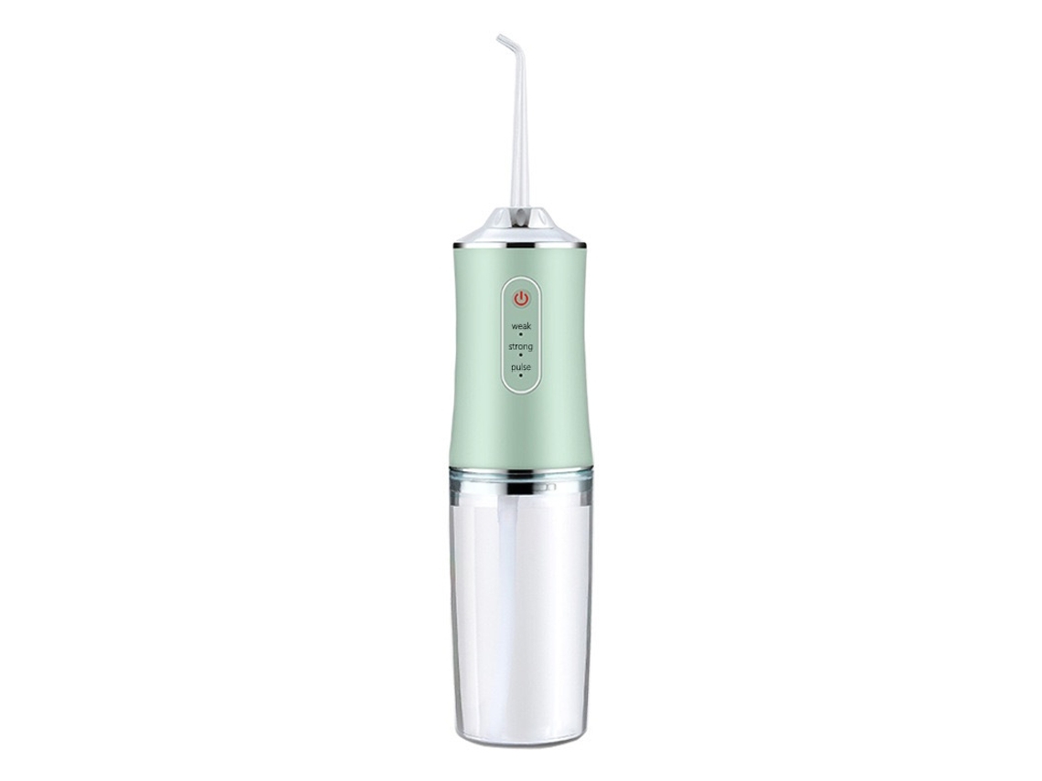 Irrigador bucal Raspador portátil para cuidado bucal Raspador de chorro de agua-Verde 1 boquillas DIGITALLAB