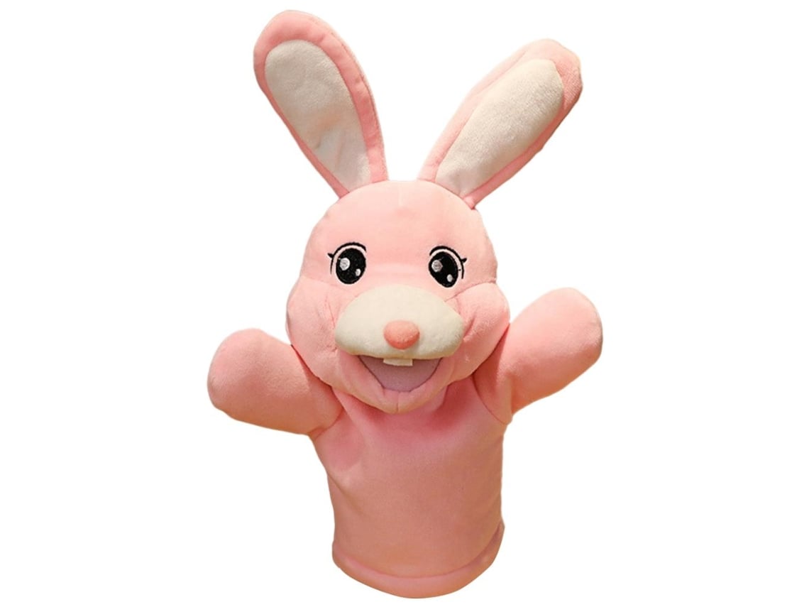 Marioneta De Mano De Peluche Suave Con Forma De Perro, Oveja, Panda Y Conejo, Juguete Para Niños Y Adultos.