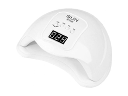 Lámpara De Uñas Led Uv De 48 W Con Sensor Automático Y 4 Temporizadores Para Manicuras.