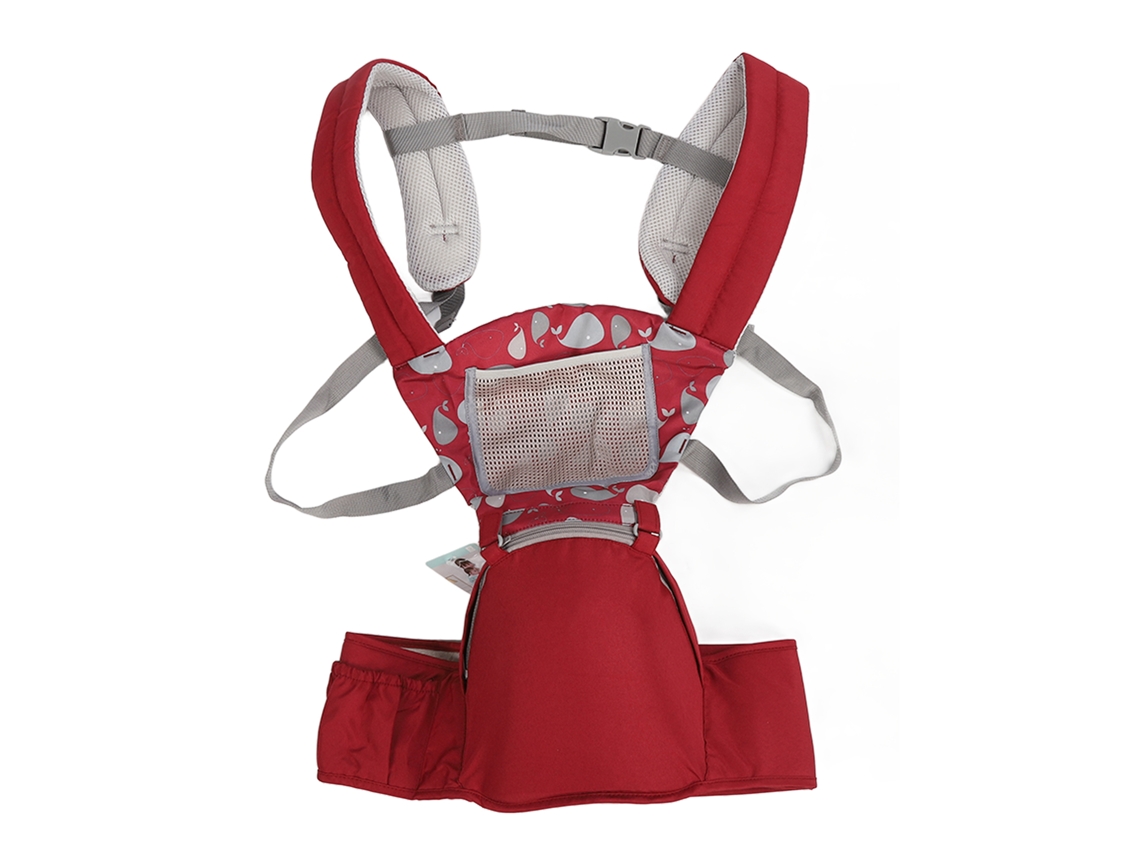 Portabebés Multifuncional Con Soporte Lumbar - Reduce La Carga - Transpirable Y Cómodo