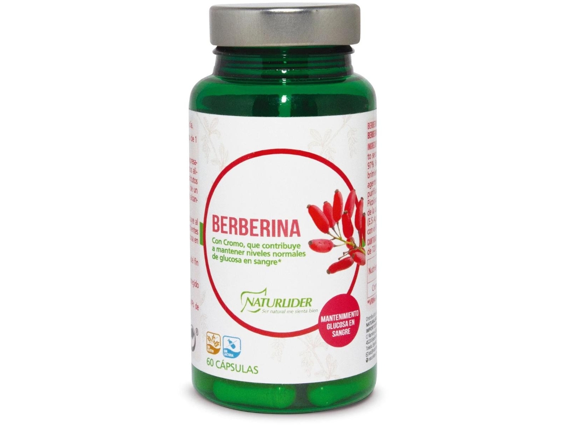 Berberina 30 Cápsulas Veganas NATURLIDER