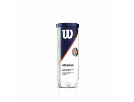 Pelotas de Tenis Wilson Roland Garros All Court Amarillo