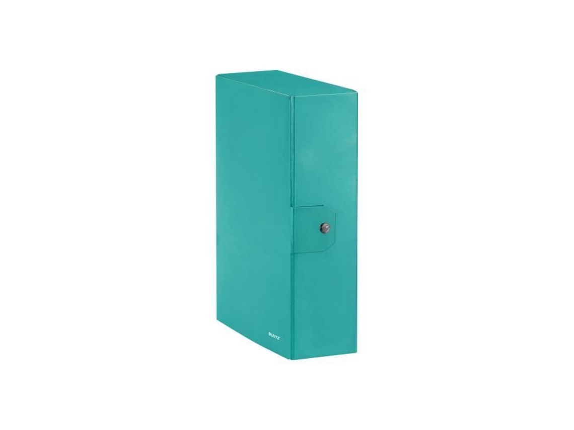 Caja archivadora Leitz Wow 40 mm 340 x 350 mm para 1000 hojas ESSELTE aguamarina