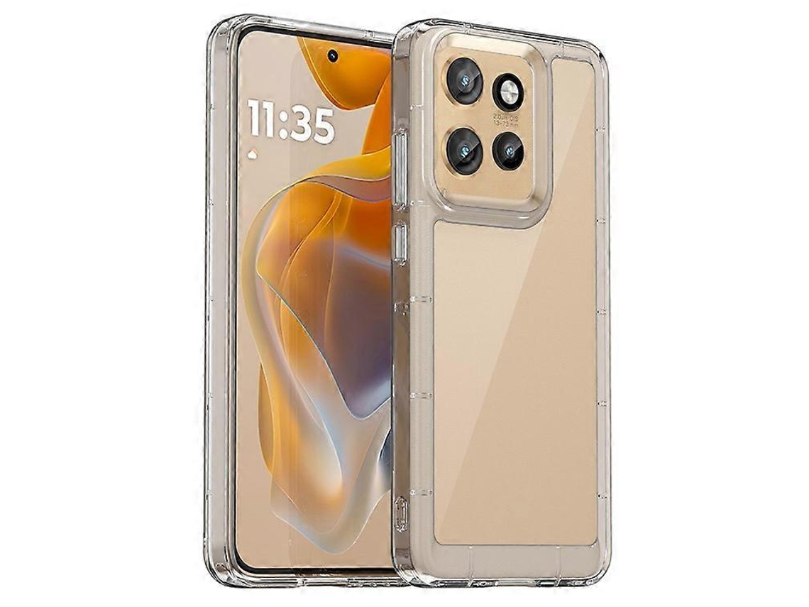 Funda Protectora De Tpu Acrílico Transparente Compatible Con Motorola Edge 50 Neo 5g / Moto S50 5g