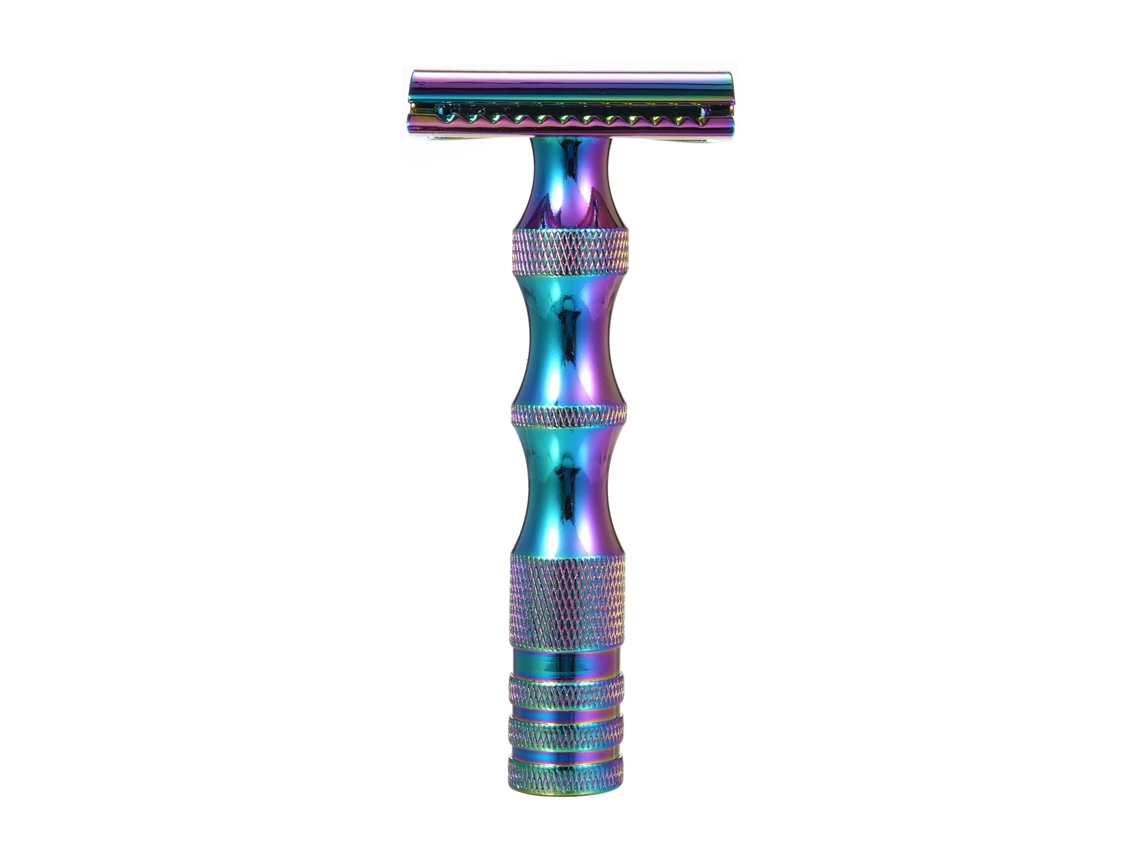 Afeitadora Manual Ajustable Para Hombres, Cuchilla Doble, Estilo Clásico, Eliminación De Pelo Facial