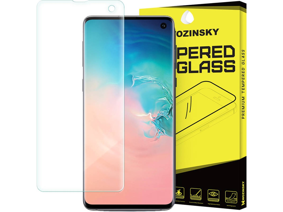 Protector Cristal Templado Samsung Galaxy S10 LMOBILE Normal Transparente