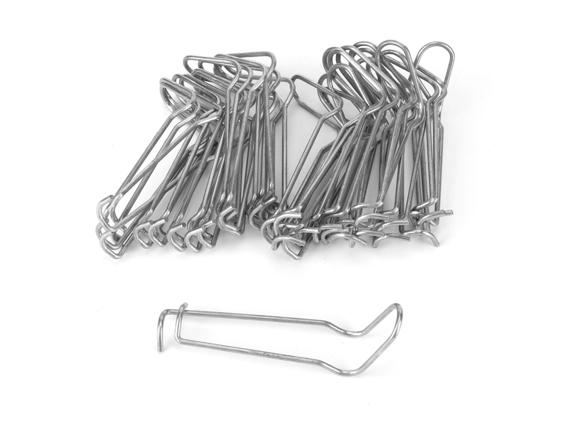 30 clips de resorte de acero inoxidable de 16 mm para soporte de plantas