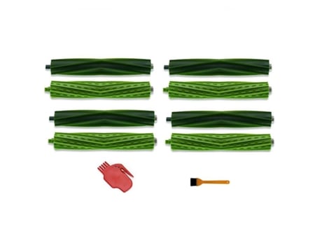 Pares de escova de rolo para irobot roomba e & i & j serie i7 i7+ i3 i3+