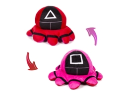Calamar reversible con forma de pulpo de 20 cm. Triángulo Vigilante. Presa