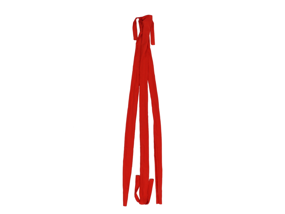 Bolsa Roja Para Coleta Con 3 Tubos, Poliéster Limpio Y Fácil De Trenzar.