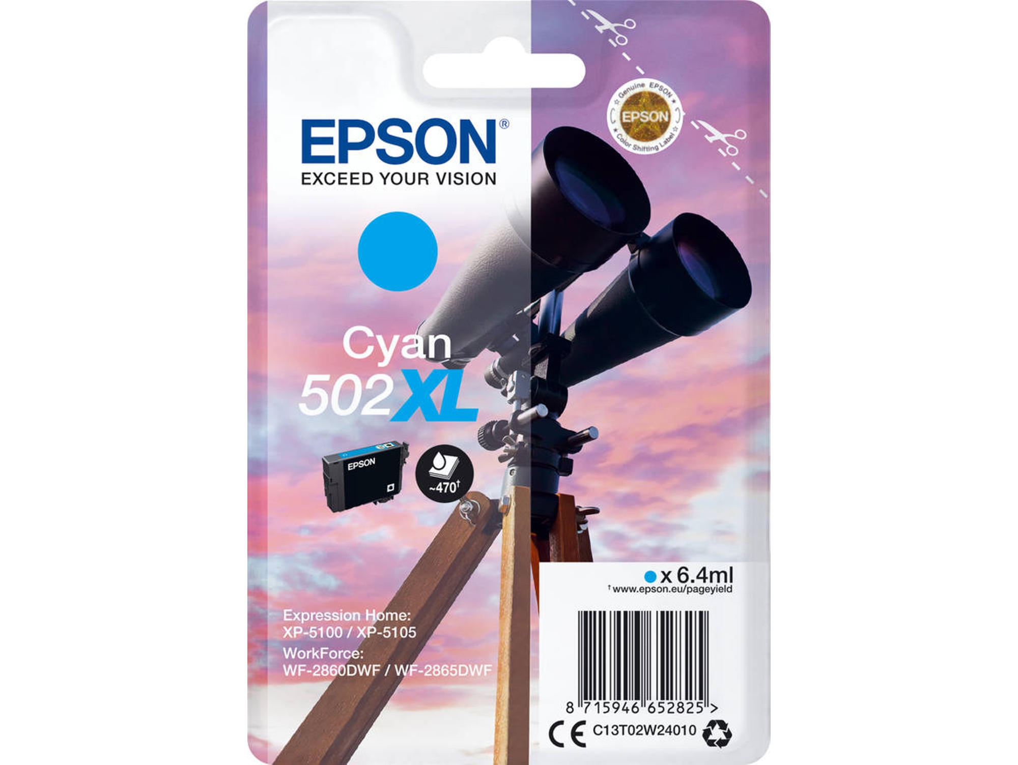 Cartucho de tinta EPSON C13T02W24010