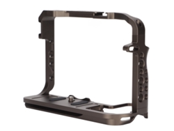 Jaula Para Cámara Pu3069gt De Aleación De Aluminio Para Eos R5 R6 Con Soporte Para Accesorios De Fotografía.