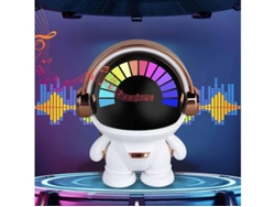 Altavoz Bluetooth inteligente Yizhood Compact Astronaut TWS con emparejamiento en blanco