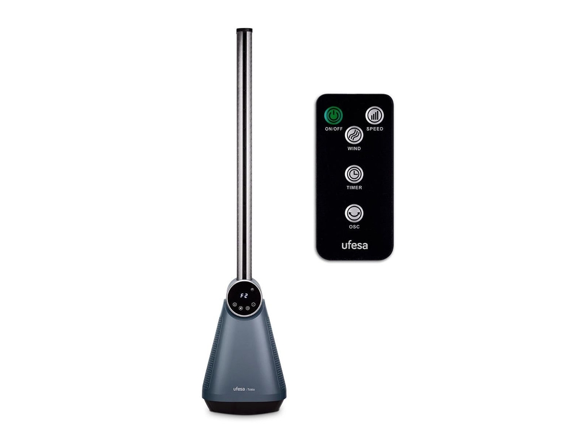 Ventilador de Pie UFESA Sin Aspas TK50 (50 W - Negro)
