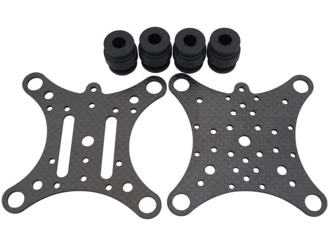 Kits de amortiguación de vibraciones de fibra de carbono para cámaras de acción Slowmoose